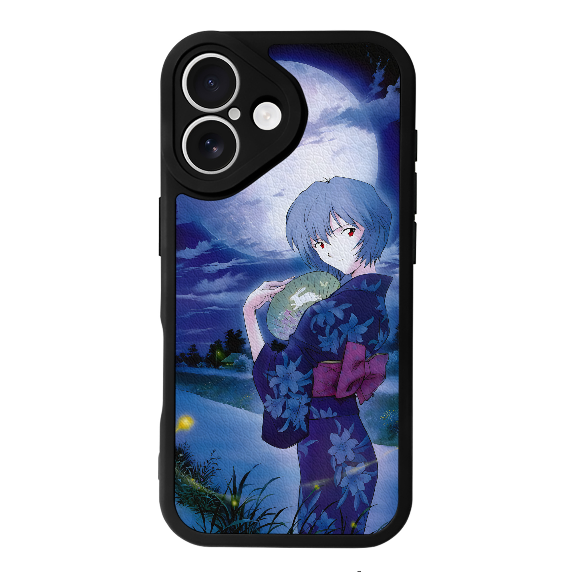 （画像用） EVA 新世紀エヴァンゲリオン 【iPhone 16シリーズ対応】シリコンスマホケース（レザー調） 材質：シリコン